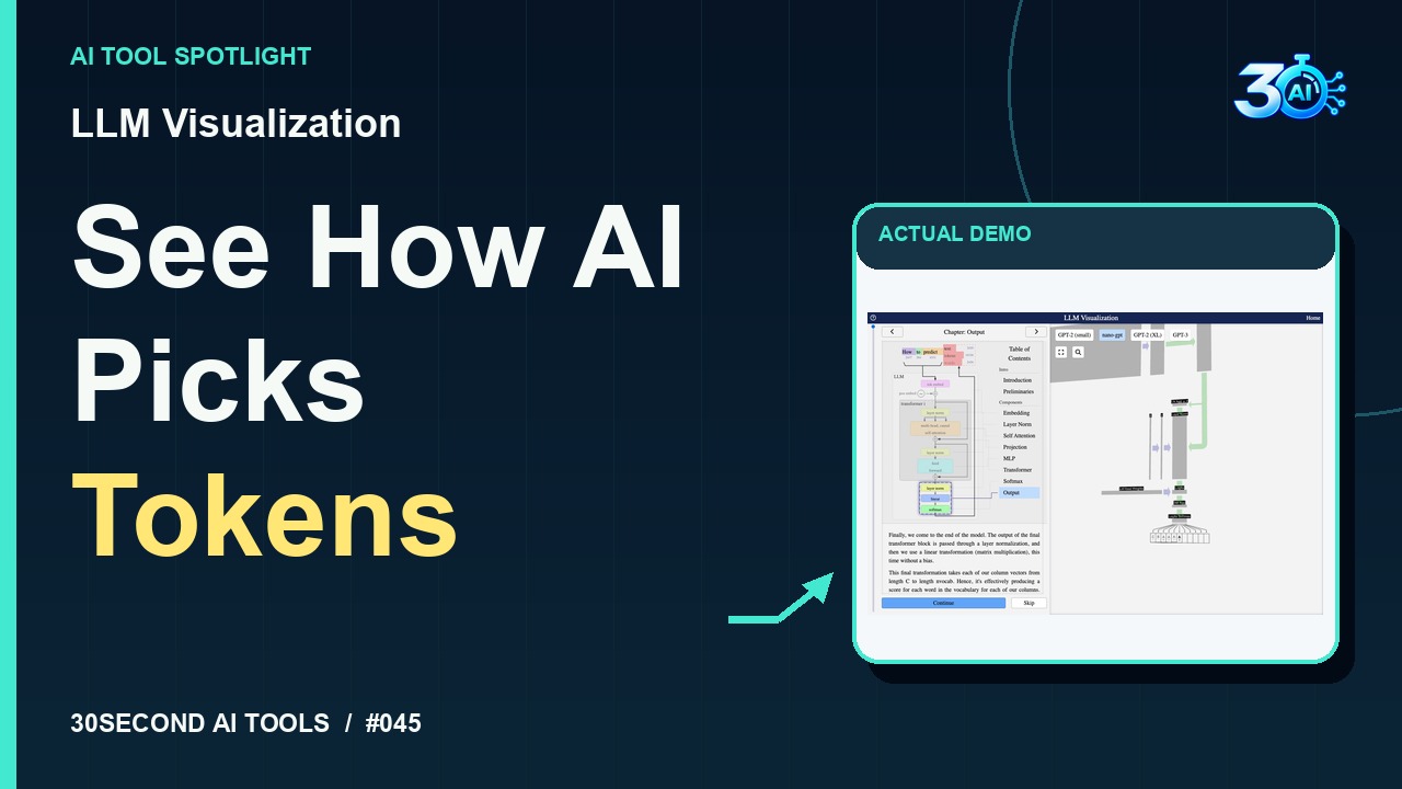LLM Visualization demonstration